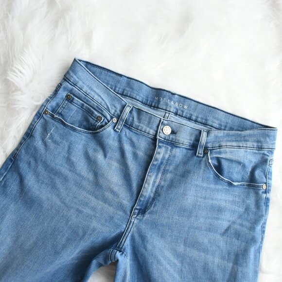 MOTT & BOW Straight Staple Jeans 34x32 - Picture 2 of 9